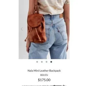 Bed Stu | Bags | Nala Mini Leather Backpackbed Stu | Poshmark display picture 2